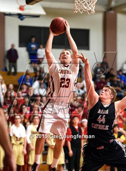 Thumbnail 2 in Marin Catholic vs. Cardinal Newman (CIF NCS D4 Final) photogallery.