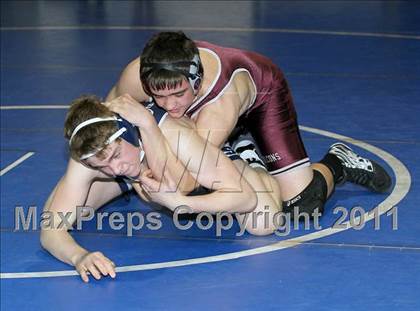 Thumbnail 3 in CIF SWYL League Wrestling Championships  photogallery.