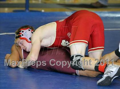 Thumbnail 1 in CIF SWYL League Wrestling Championships  photogallery.