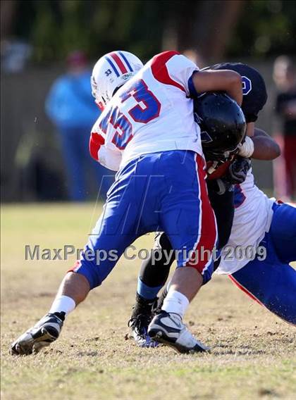 Thumbnail 2 in Faith Baptist @ Windward (CIF SS D1 8-Man Playoffs) photogallery.