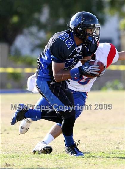 Thumbnail 3 in Faith Baptist @ Windward (CIF SS D1 8-Man Playoffs) photogallery.