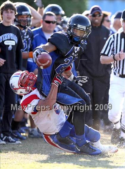 Thumbnail 3 in Faith Baptist @ Windward (CIF SS D1 8-Man Playoffs) photogallery.