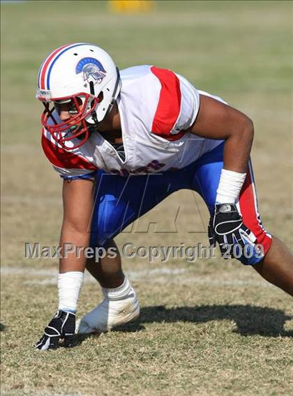 Thumbnail 2 in Faith Baptist @ Windward (CIF SS D1 8-Man Playoffs) photogallery.
