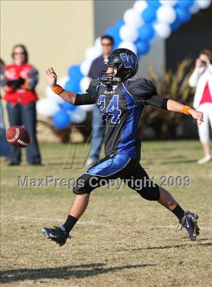 Thumbnail 2 in Faith Baptist @ Windward (CIF SS D1 8-Man Playoffs) photogallery.