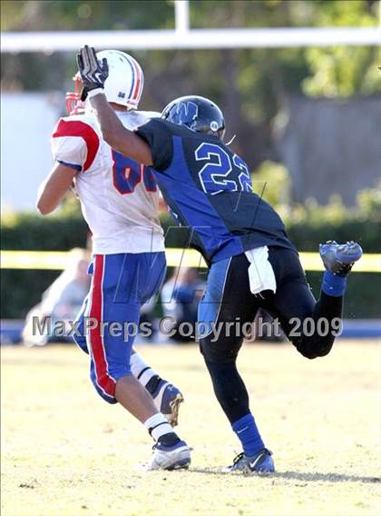 Thumbnail 2 in Faith Baptist @ Windward (CIF SS D1 8-Man Playoffs) photogallery.