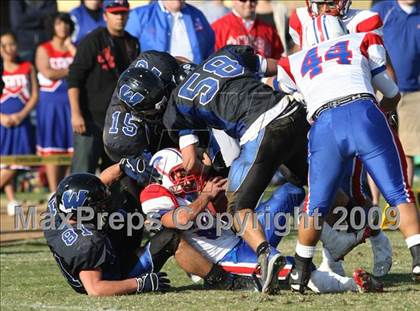 Thumbnail 3 in Faith Baptist @ Windward (CIF SS D1 8-Man Playoffs) photogallery.