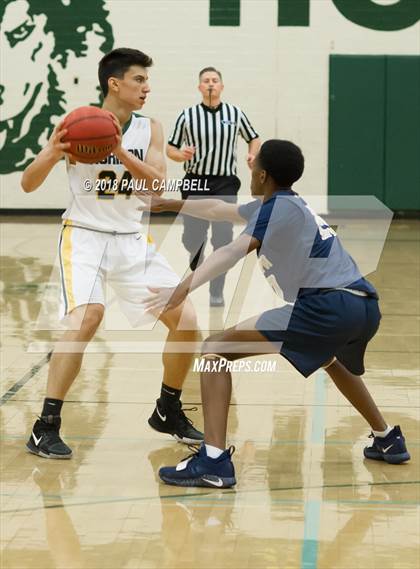 Thumbnail 3 in La Joya Community vs. Horizon (Horizon Holiday Hoops Tournament) photogallery.