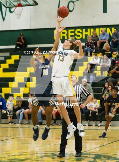 Thumbnail 2 in La Joya Community vs. Horizon (Horizon Holiday Hoops Tournament) photogallery.