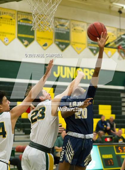 Thumbnail 3 in La Joya Community vs. Horizon (Horizon Holiday Hoops Tournament) photogallery.