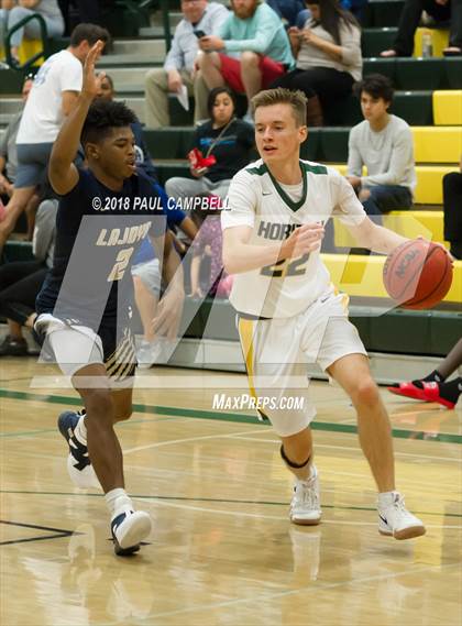 Thumbnail 3 in La Joya Community vs. Horizon (Horizon Holiday Hoops Tournament) photogallery.