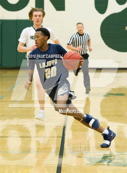 Thumbnail 2 in La Joya Community vs. Horizon (Horizon Holiday Hoops Tournament) photogallery.
