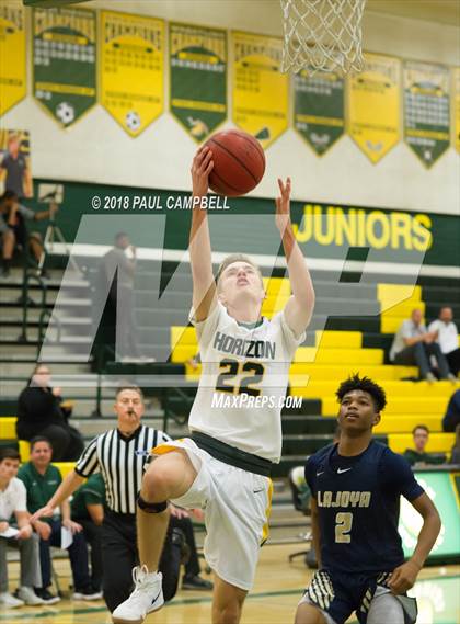 Thumbnail 1 in La Joya Community vs. Horizon (Horizon Holiday Hoops Tournament) photogallery.