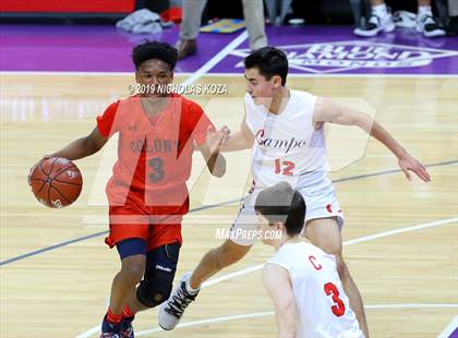 Thumbnail 1 in Campolindo vs. Colony (CIF State D2 Final) photogallery.