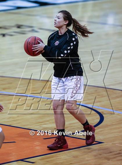 Thumbnail 1 in Xavier College Prep vs Boulder Creek (Hoopin' it Up at the Arena) photogallery.