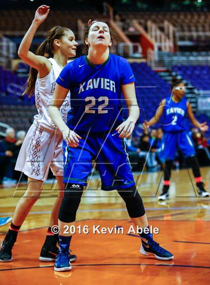 Thumbnail 1 in Xavier College Prep vs Boulder Creek (Hoopin' it Up at the Arena) photogallery.