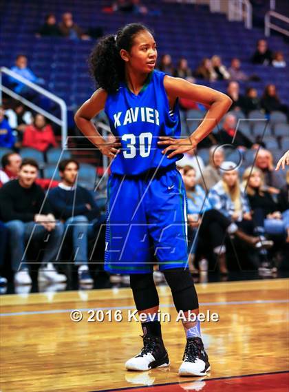 Thumbnail 1 in Xavier College Prep vs Boulder Creek (Hoopin' it Up at the Arena) photogallery.