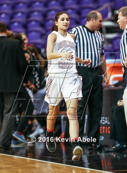 Thumbnail 1 in Xavier College Prep vs Boulder Creek (Hoopin' it Up at the Arena) photogallery.