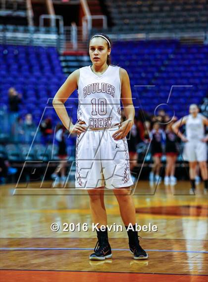 Thumbnail 3 in Xavier College Prep vs Boulder Creek (Hoopin' it Up at the Arena) photogallery.