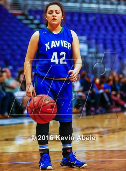 Thumbnail 1 in Xavier College Prep vs Boulder Creek (Hoopin' it Up at the Arena) photogallery.
