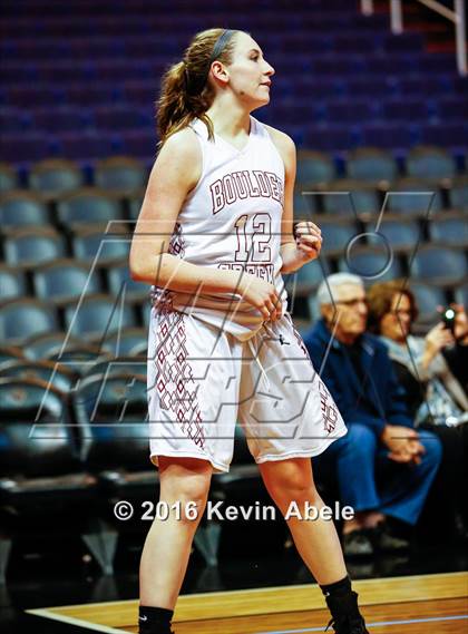 Thumbnail 1 in Xavier College Prep vs Boulder Creek (Hoopin' it Up at the Arena) photogallery.