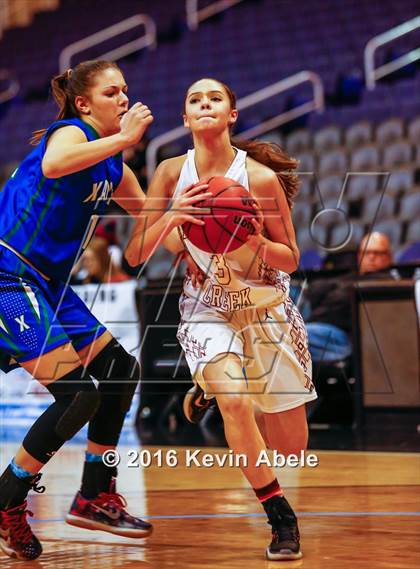 Thumbnail 3 in Xavier College Prep vs Boulder Creek (Hoopin' it Up at the Arena) photogallery.