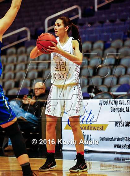 Thumbnail 2 in Xavier College Prep vs Boulder Creek (Hoopin' it Up at the Arena) photogallery.