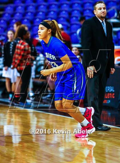 Thumbnail 2 in Xavier College Prep vs Boulder Creek (Hoopin' it Up at the Arena) photogallery.