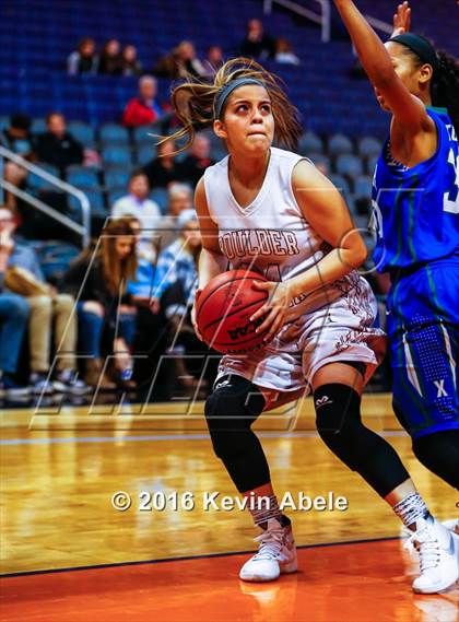 Thumbnail 3 in Xavier College Prep vs Boulder Creek (Hoopin' it Up at the Arena) photogallery.