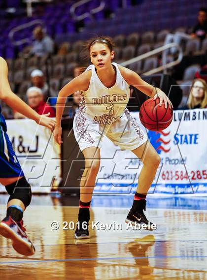 Thumbnail 2 in Xavier College Prep vs Boulder Creek (Hoopin' it Up at the Arena) photogallery.