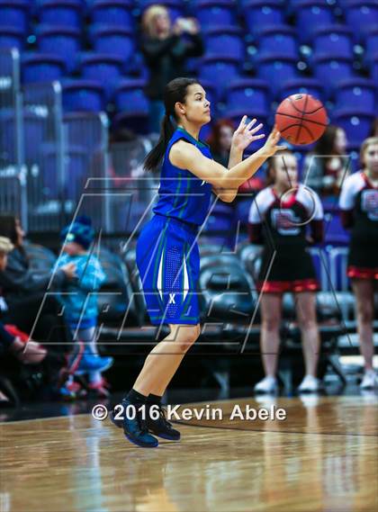 Thumbnail 2 in Xavier College Prep vs Boulder Creek (Hoopin' it Up at the Arena) photogallery.