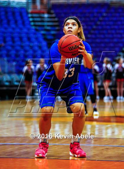 Thumbnail 3 in Xavier College Prep vs Boulder Creek (Hoopin' it Up at the Arena) photogallery.