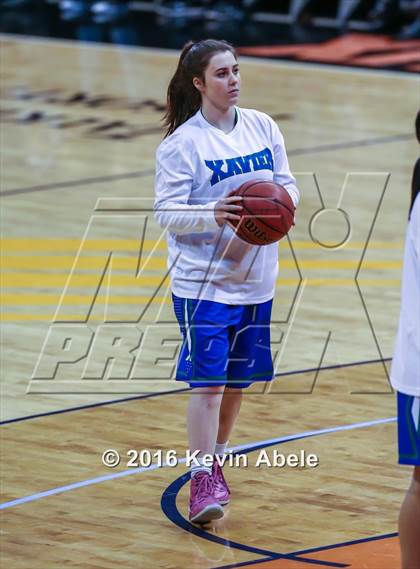 Thumbnail 1 in Xavier College Prep vs Boulder Creek (Hoopin' it Up at the Arena) photogallery.