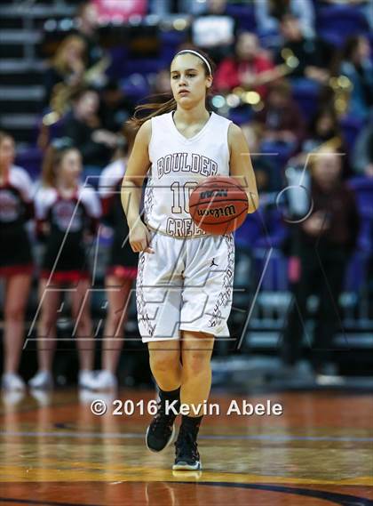 Thumbnail 3 in Xavier College Prep vs Boulder Creek (Hoopin' it Up at the Arena) photogallery.
