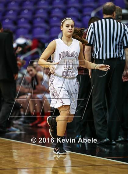 Thumbnail 3 in Xavier College Prep vs Boulder Creek (Hoopin' it Up at the Arena) photogallery.