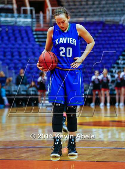 Thumbnail 1 in Xavier College Prep vs Boulder Creek (Hoopin' it Up at the Arena) photogallery.