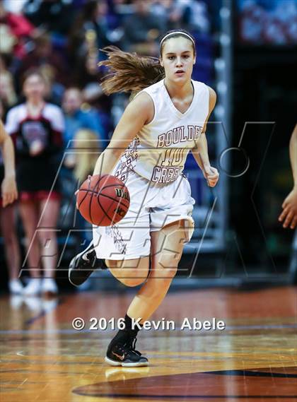 Thumbnail 3 in Xavier College Prep vs Boulder Creek (Hoopin' it Up at the Arena) photogallery.