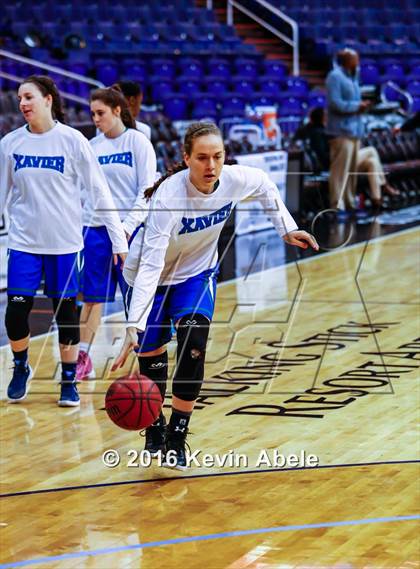 Thumbnail 2 in Xavier College Prep vs Boulder Creek (Hoopin' it Up at the Arena) photogallery.
