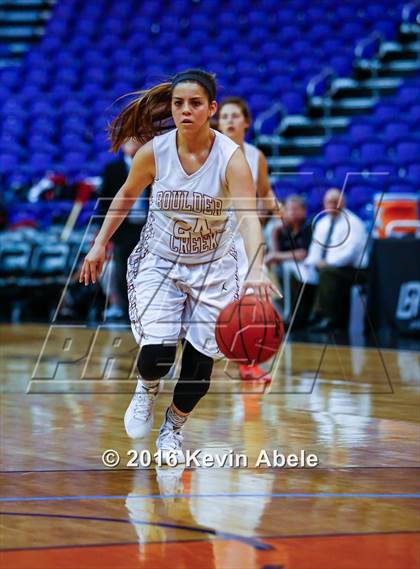 Thumbnail 2 in Xavier College Prep vs Boulder Creek (Hoopin' it Up at the Arena) photogallery.