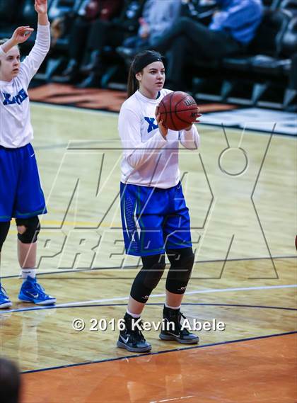 Thumbnail 3 in Xavier College Prep vs Boulder Creek (Hoopin' it Up at the Arena) photogallery.