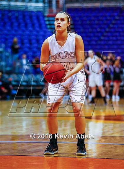 Thumbnail 2 in Xavier College Prep vs Boulder Creek (Hoopin' it Up at the Arena) photogallery.