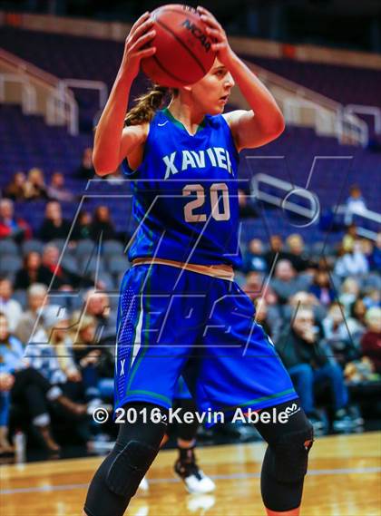 Thumbnail 2 in Xavier College Prep vs Boulder Creek (Hoopin' it Up at the Arena) photogallery.