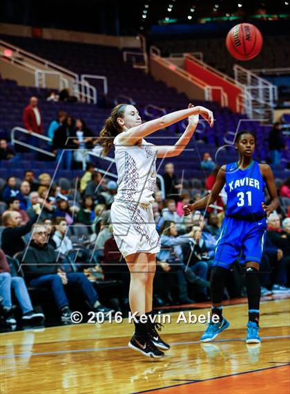 Thumbnail 2 in Xavier College Prep vs Boulder Creek (Hoopin' it Up at the Arena) photogallery.
