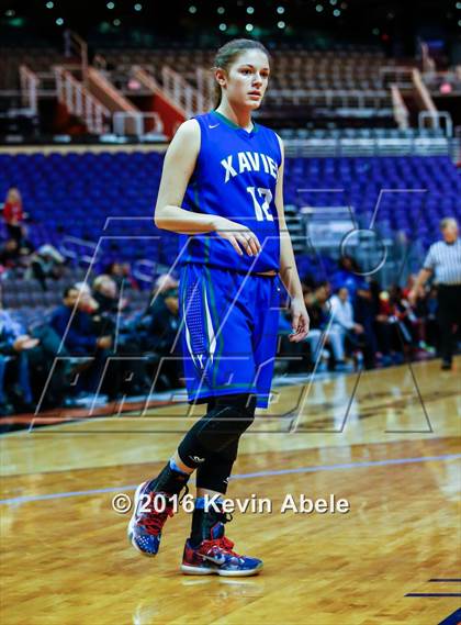 Thumbnail 2 in Xavier College Prep vs Boulder Creek (Hoopin' it Up at the Arena) photogallery.