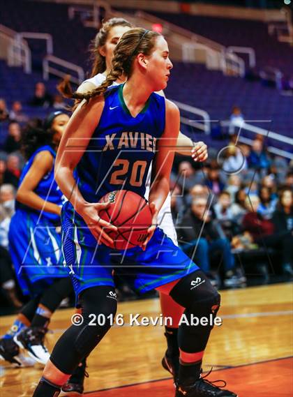 Thumbnail 3 in Xavier College Prep vs Boulder Creek (Hoopin' it Up at the Arena) photogallery.