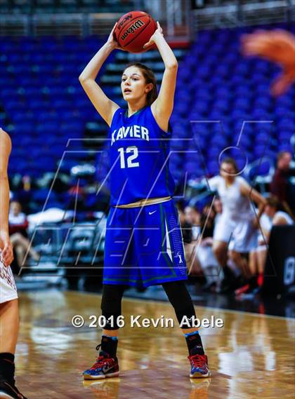 Thumbnail 1 in Xavier College Prep vs Boulder Creek (Hoopin' it Up at the Arena) photogallery.