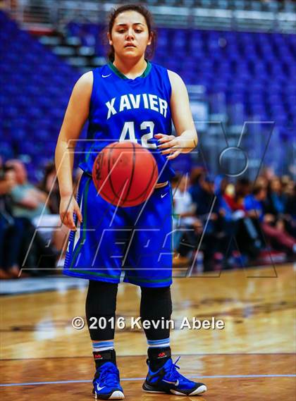 Thumbnail 2 in Xavier College Prep vs Boulder Creek (Hoopin' it Up at the Arena) photogallery.
