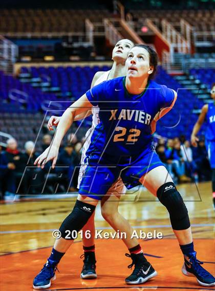 Thumbnail 2 in Xavier College Prep vs Boulder Creek (Hoopin' it Up at the Arena) photogallery.