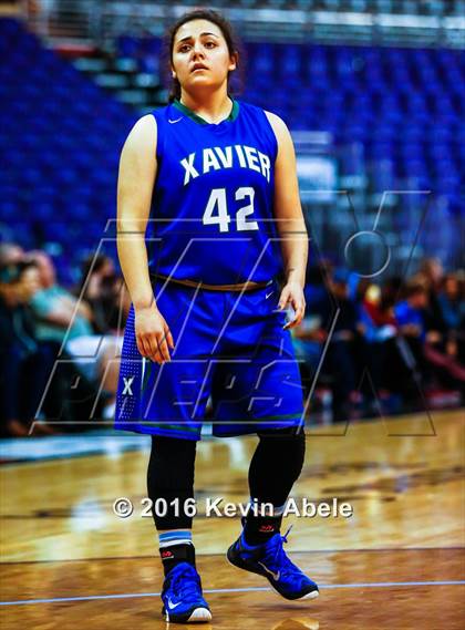 Thumbnail 3 in Xavier College Prep vs Boulder Creek (Hoopin' it Up at the Arena) photogallery.