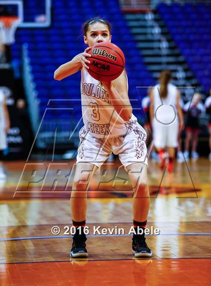Thumbnail 2 in Xavier College Prep vs Boulder Creek (Hoopin' it Up at the Arena) photogallery.