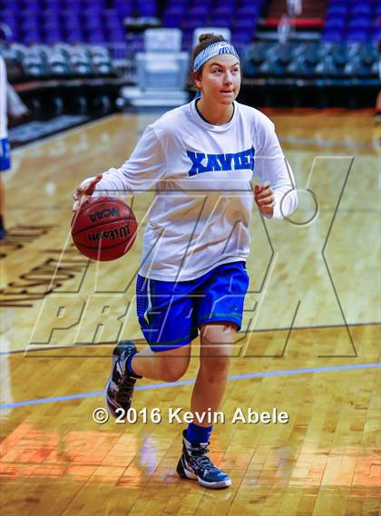 Thumbnail 2 in Xavier College Prep vs Boulder Creek (Hoopin' it Up at the Arena) photogallery.